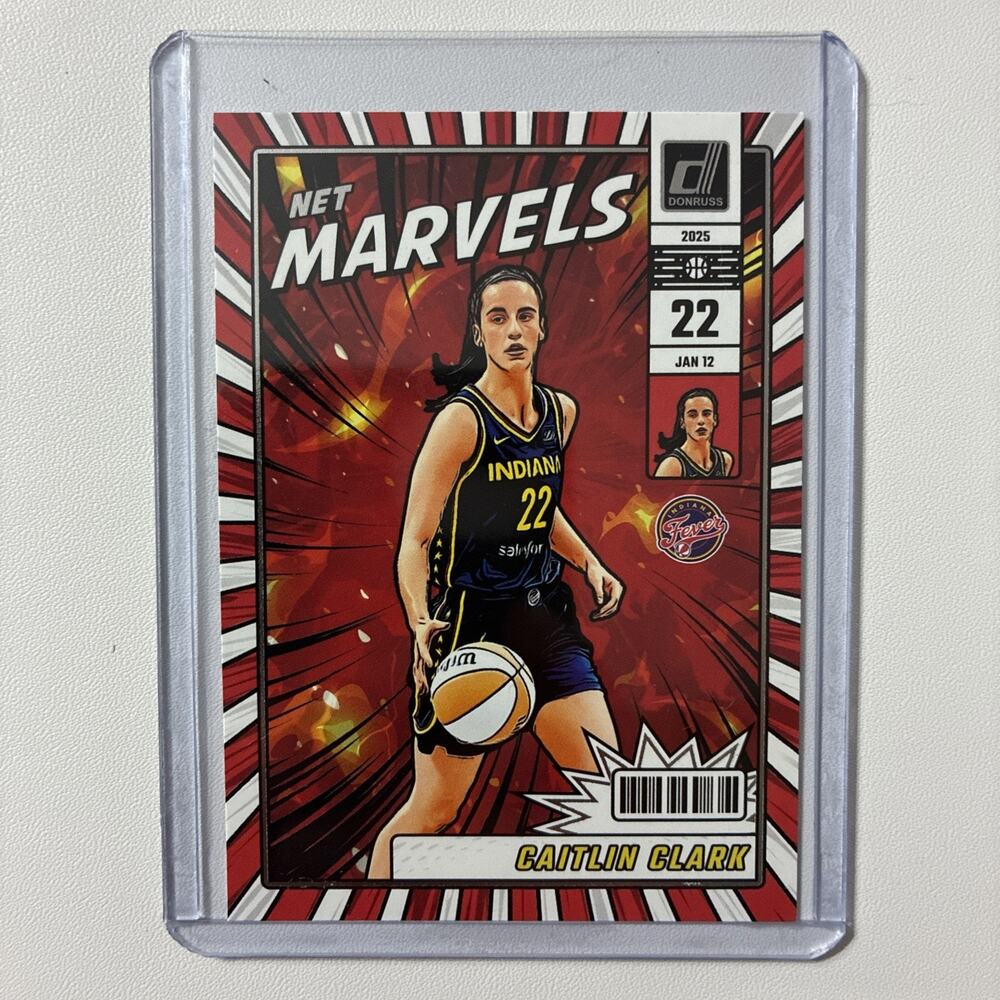 2025 Panini Donruss WNBA - Net Marvels Caitlin Clark #19